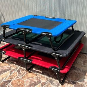 Portable outdoor travel pet dog bed